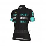 ALE Cycling Jersey Bib Short 2021 Women Short Sleeve Light Blue(5) 1